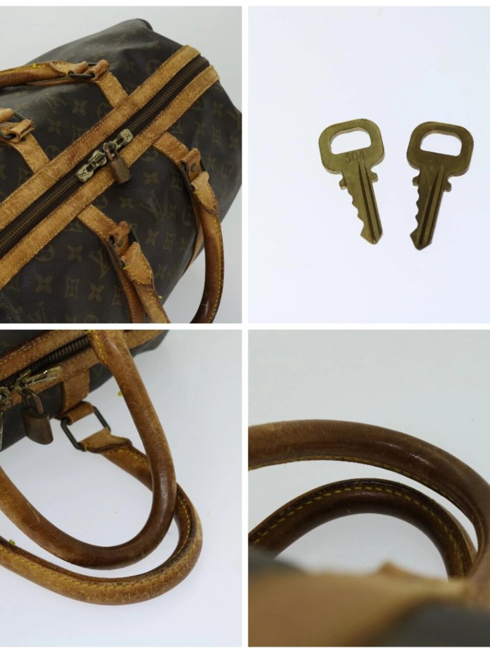 LOUIS VUITTON Monogram Sac Sports Boston Bag - Picture 16 of 16
